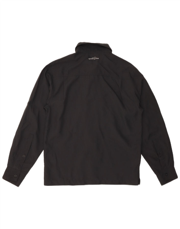 Cămașă grafică pentru bărbați Eddie Bauer XS poliester negru
