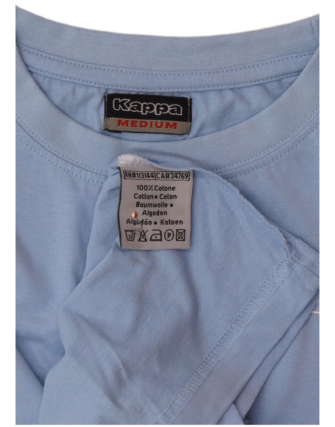 Tricou Bărbați KAPPA Top Medium Blue Bumbac