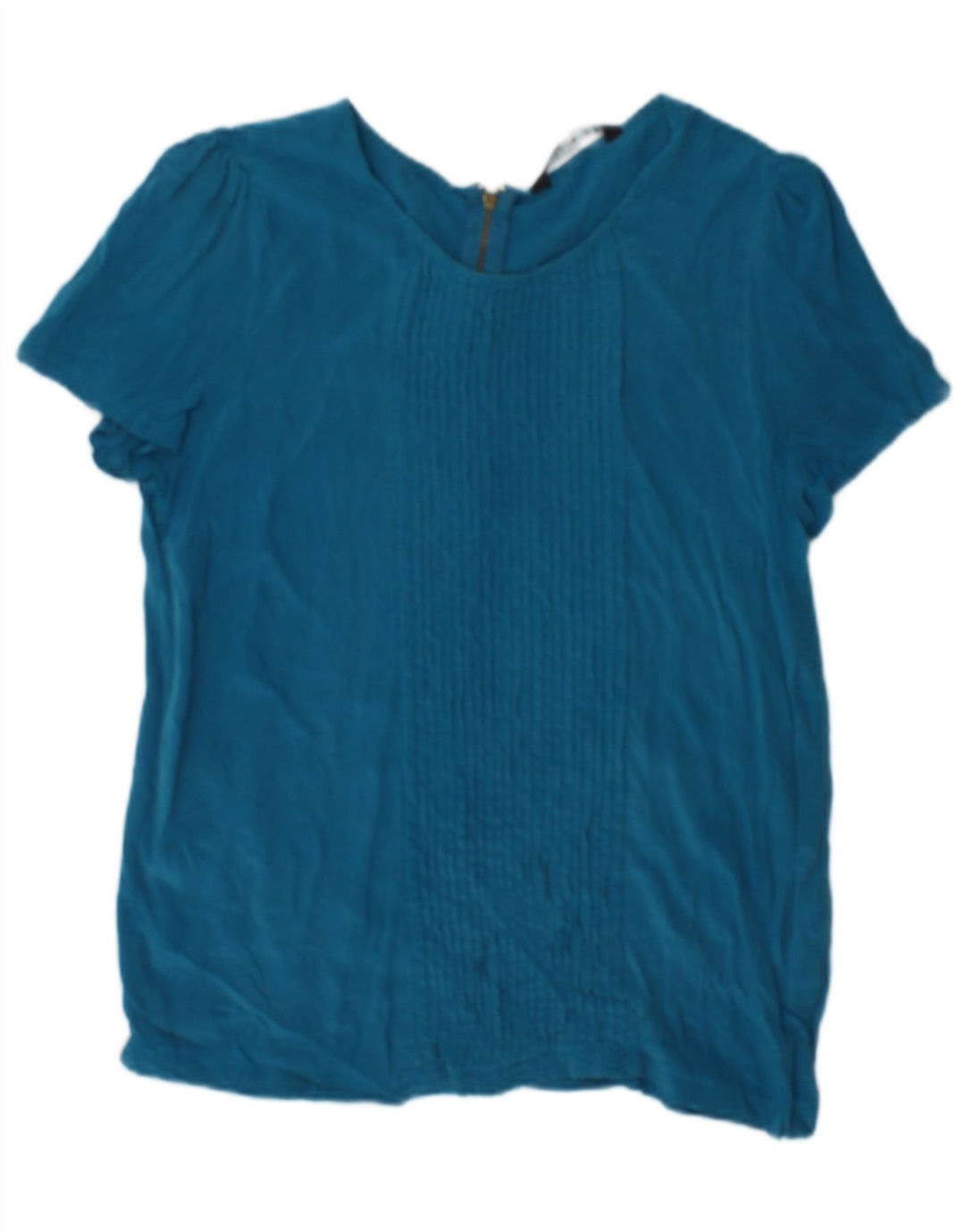 Bluză pentru femei Zara UK 10 Small Blue Silk
