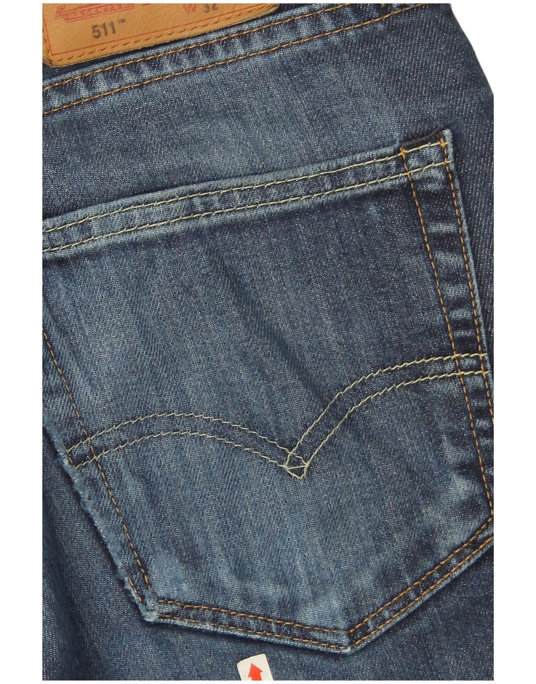 Blugi pentru bărbați Levi's 511 Slim W32 L32 Bumbac bleumarin