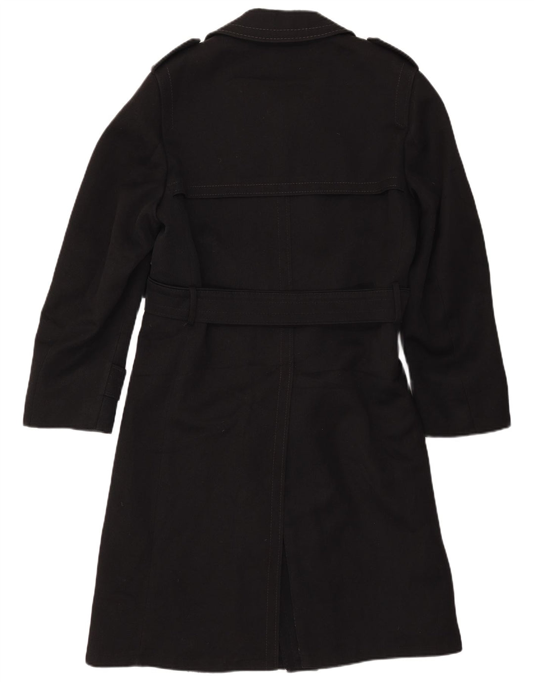 Trench Bărbați LORD IT 48 Lână Neagră Medie