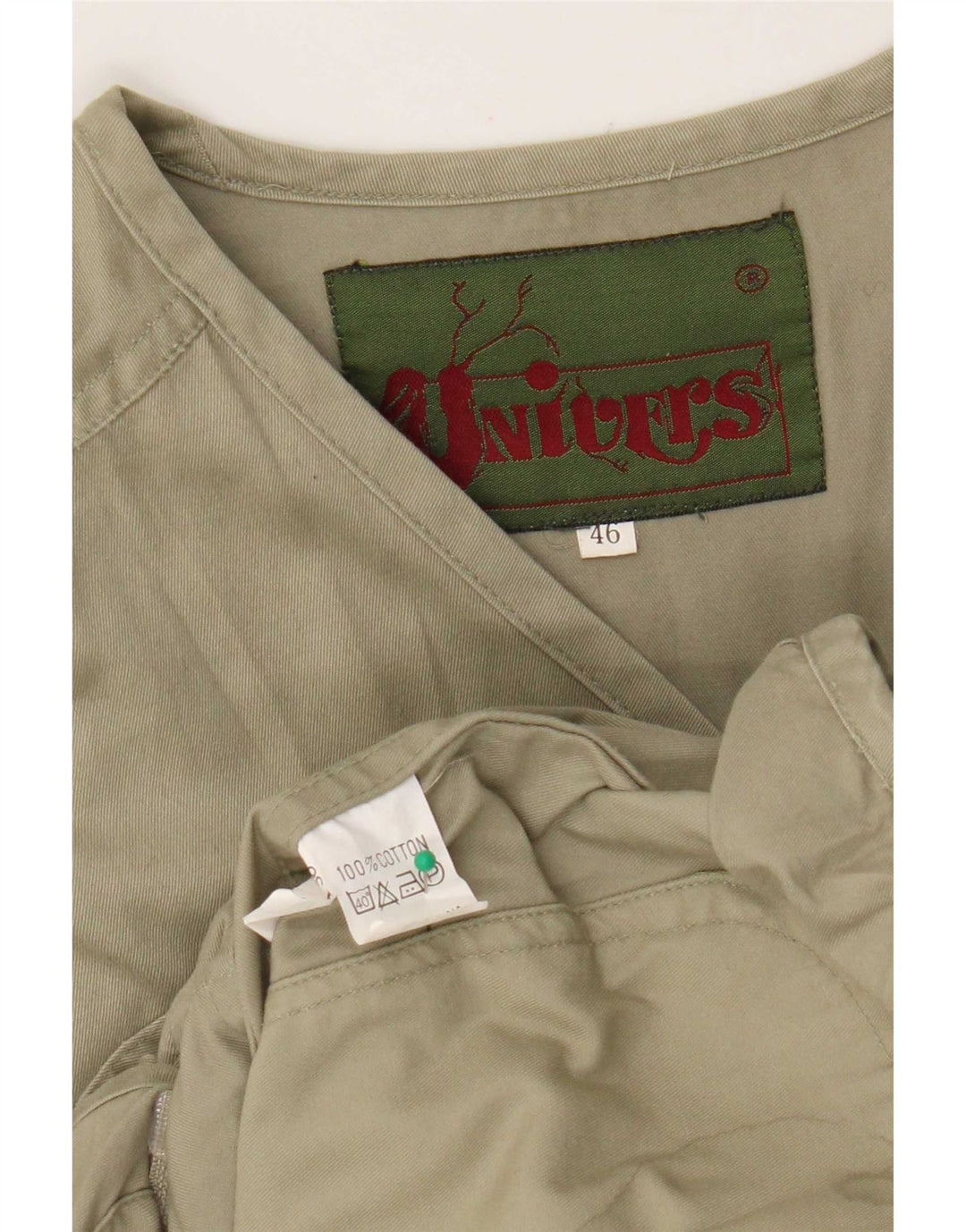 Gilet pentru bărbați Univers Utility IT 46 Small Khaki Bumbac