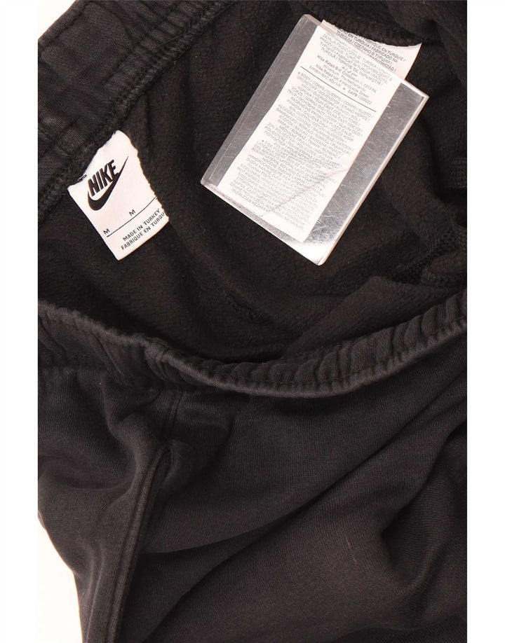 Pantaloni de trening grafic Nike pentru bărbați Pantaloni de jogging, bumbac mediu negru