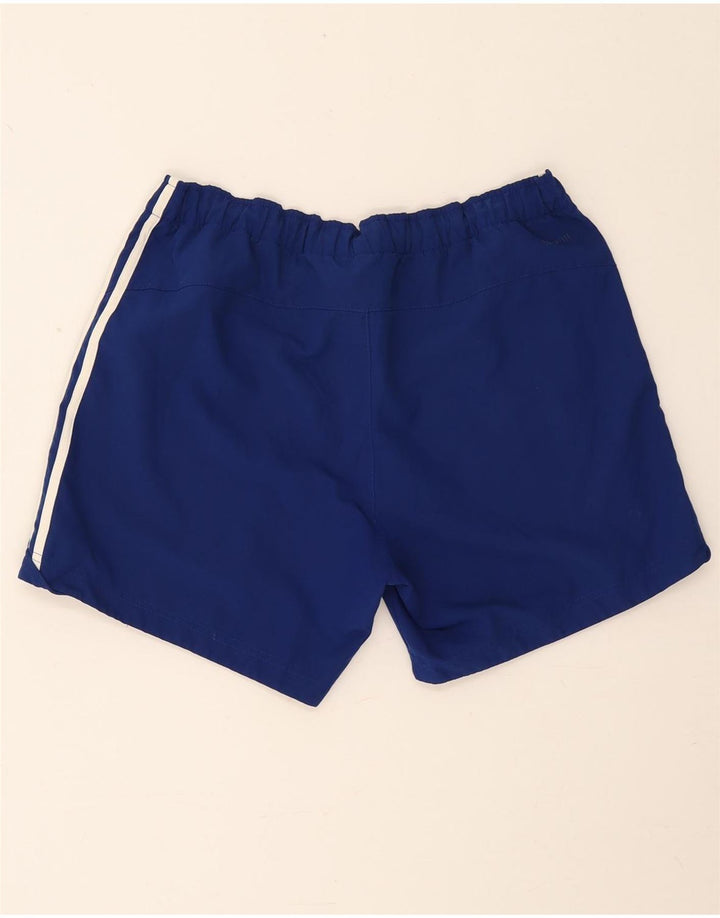 Pantaloni scurți sport Adidas pentru bărbați, poliester albastru mediu