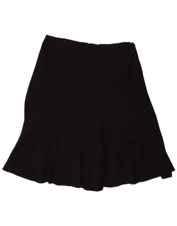 Fustă A-Line pentru femei Marks & Spencer UK 18 XL W40 Poliester negru