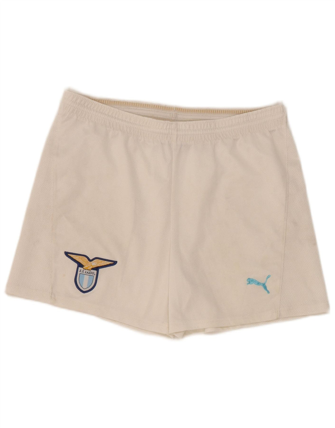 Pantaloni scurți sport Puma S.S. Lazio pentru bărbați, mari, alb, din poliester