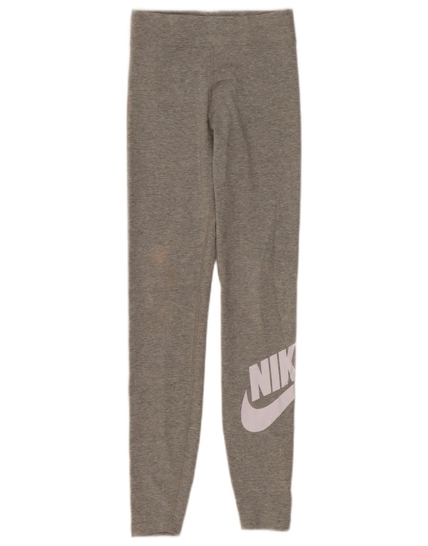 Leggings grafic Nike pentru femei UK 6 XS gri