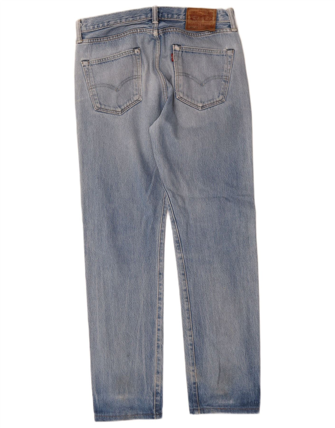 Blugi drepti pentru bărbați LEVI'S 501 CT L30 L30 Bumbac albastru