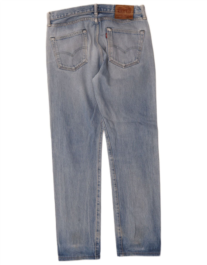 Blugi drepti pentru bărbați LEVI'S 501 CT L30 L30 Bumbac albastru