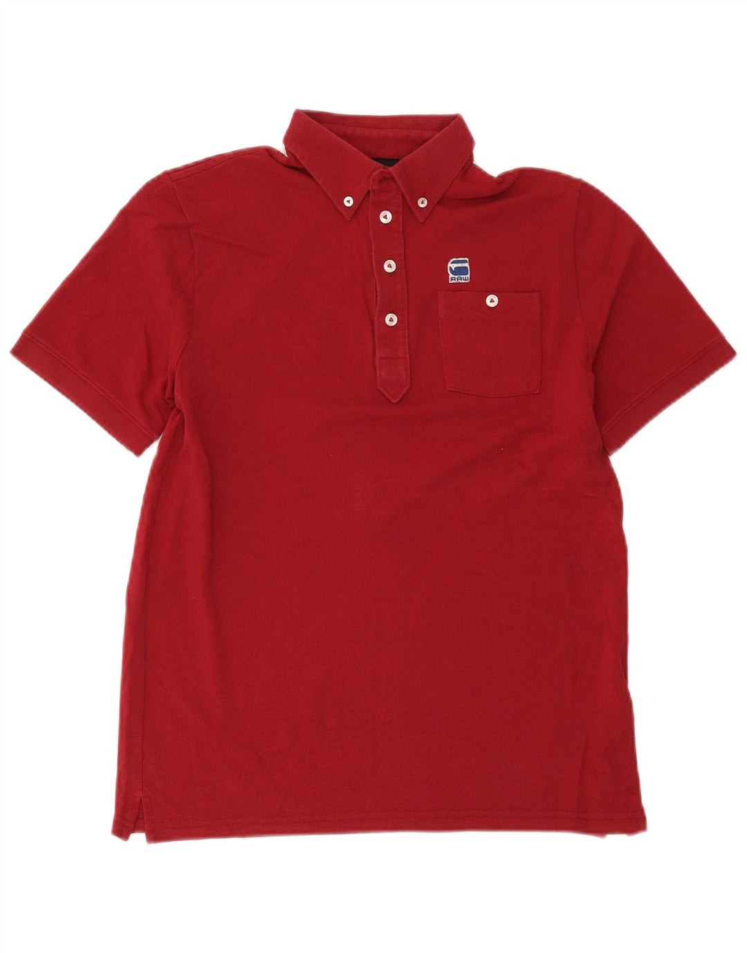 Tricou polo pentru bărbați G-Star Bumbac Burgundy mediu