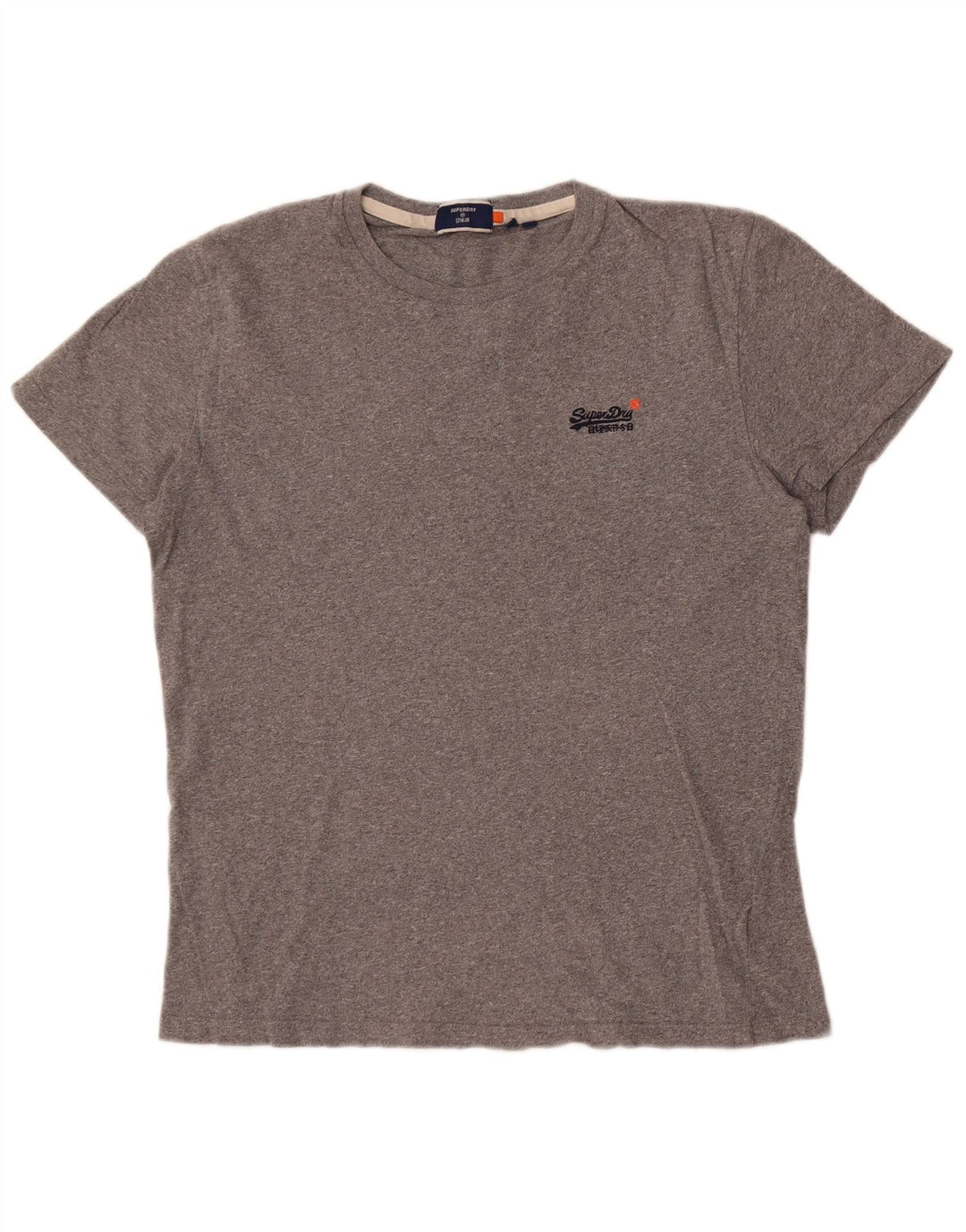 Tricou Superdry pentru bărbați Top mare din bumbac cu pete gri