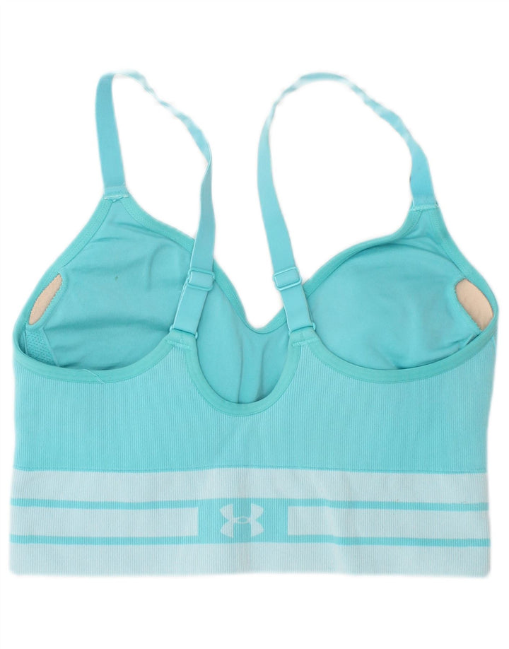 Sutien sport căptușit pentru femei Under Armour, albastru mediu sport