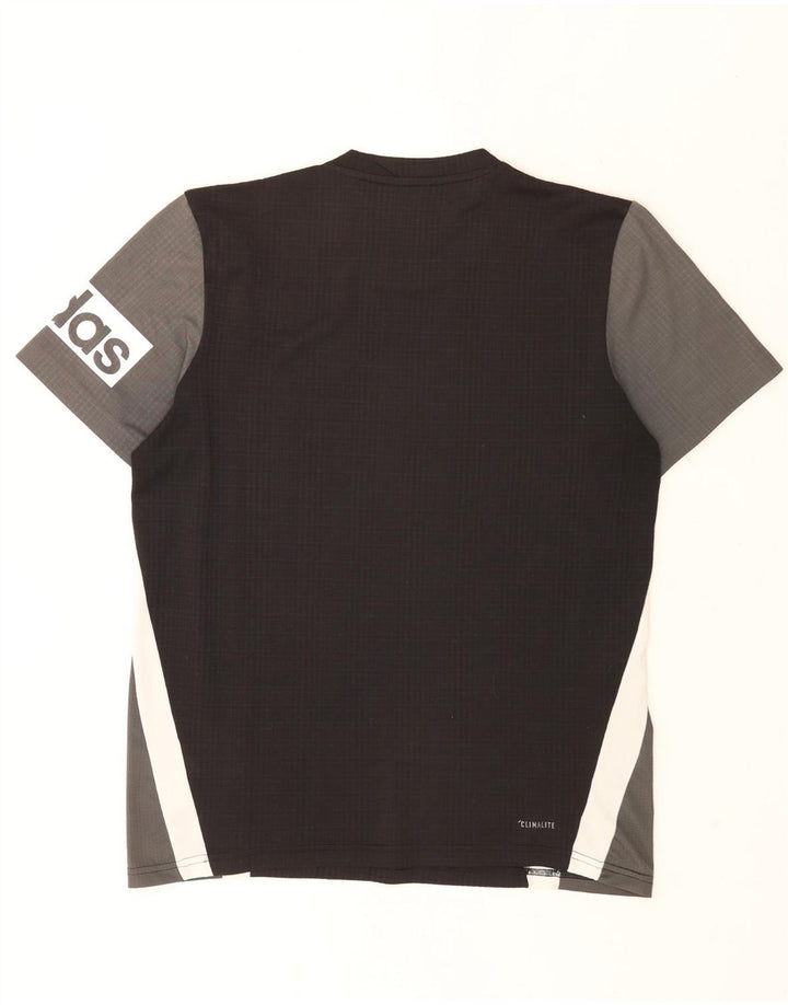 Tricou cu grafic Climalite Adidas pentru bărbați Top Mediu Multicolor Colorblock