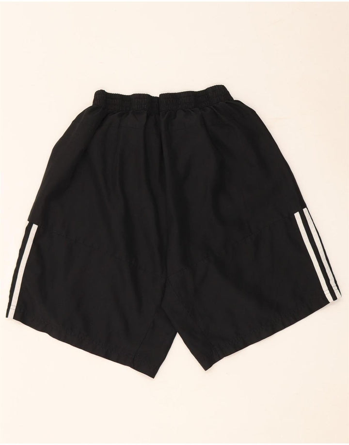 Pantaloni scurți sport ADIDAS pentru bărbați, poliester mediu negru