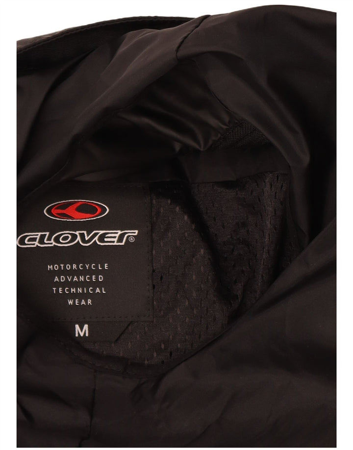 Jachetă pentru femei Clover Graphic Racer UK 14 Medium Black Colorblock Poliamidă