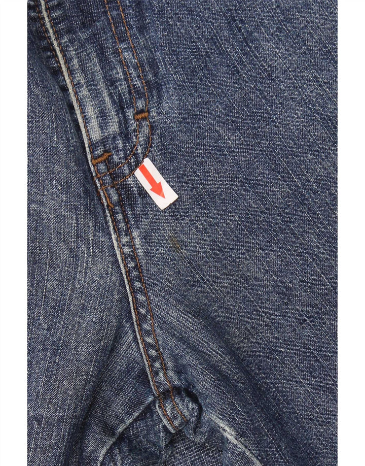 Calvin Klein Blugi drepti pentru bărbați W34 L31 Bumbac albastru
