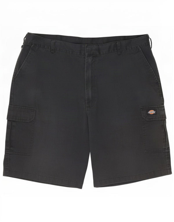 Pantaloni scurți cargo Dickies pentru bărbați W42 2XL poliester negru