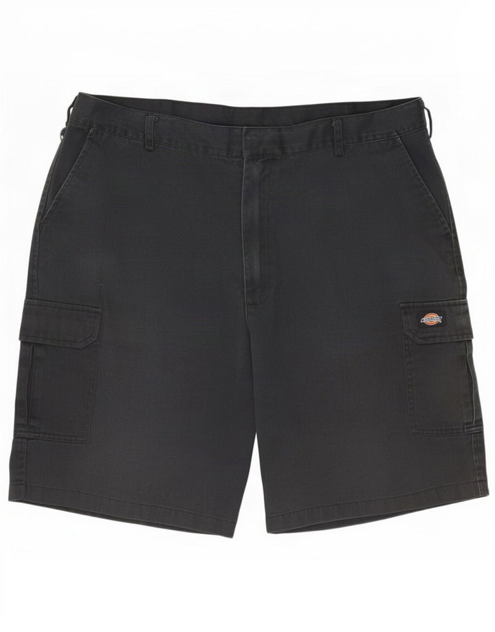 Pantaloni scurți cargo Dickies pentru bărbați W42 2XL poliester negru