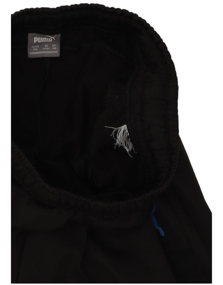 Pantaloni de trening Puma pentru baieti 9-10 ani negri