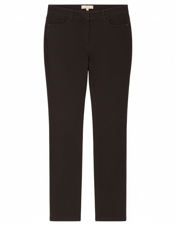 Pantaloni slim casual Hobbs pentru femei UK 8 Small W28 L28 Bumbac negru