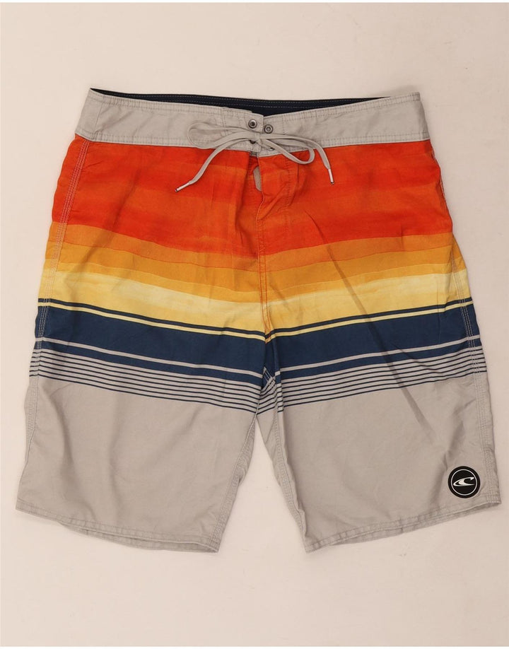 Pantaloni scurți de înot O'Neill pentru bărbați, mari, multicolore, cu dungi