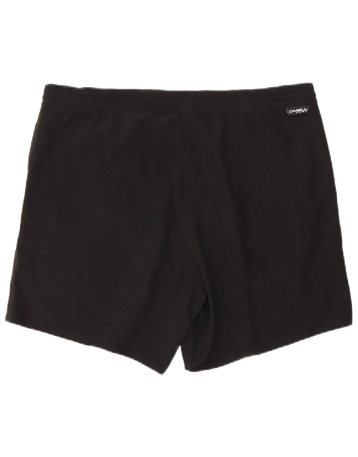 Pantaloni scurți de înot grafic O'Neill pentru bărbați, mari, negru, poliester