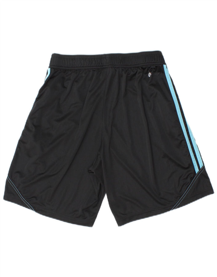 Pantaloni scurți sport Aeroready Adidas pentru bărbați, poliester mediu negru