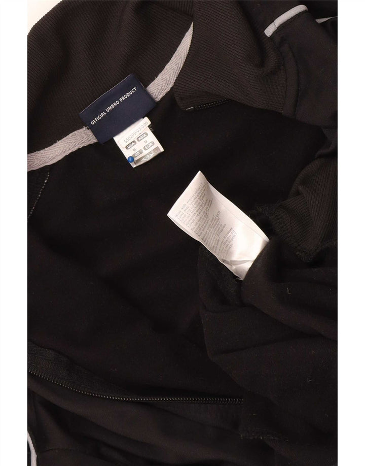 Jachetă de trening Umbro pentru bărbați, poliester mediu negru