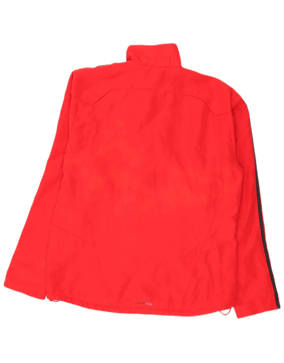 Jachetă de ploaie Climacool pentru bărbați Adidas UK 40, mare, roșu, poliester color bloc