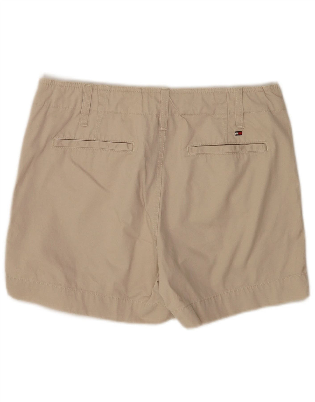 Pantaloni scurti chino Tommy Hilfiger pentru femei US 8 Medium W30 Bej Bumbac