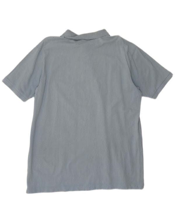 Cămașă polo pentru bărbați Kappa 2XL, bumbac albastru