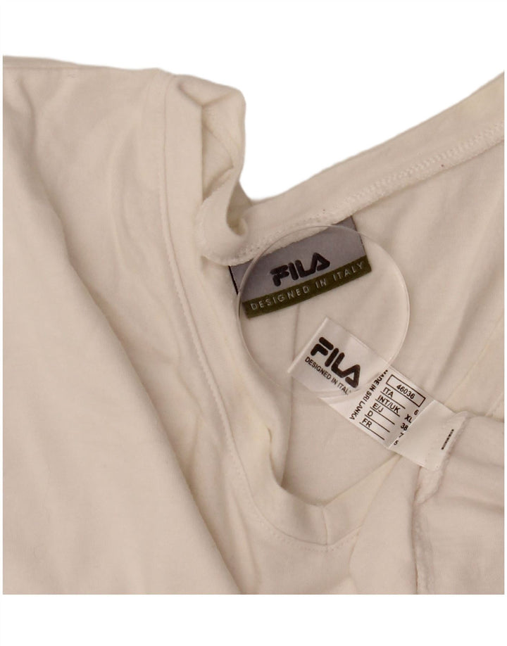 Tricou Bărbați Fila Top XL Bumbac Alb