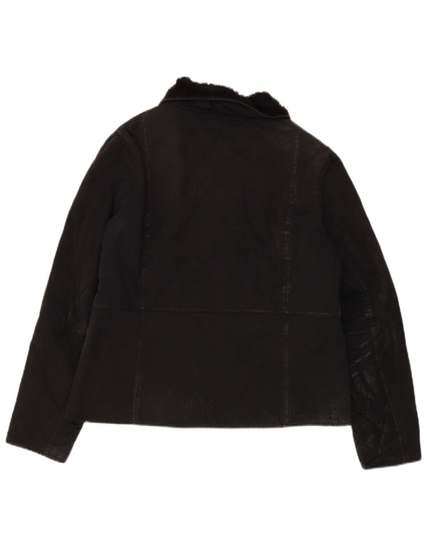 Jachetă matlasată Barbour pentru femei UK 16, mare, neagră, poliamidă