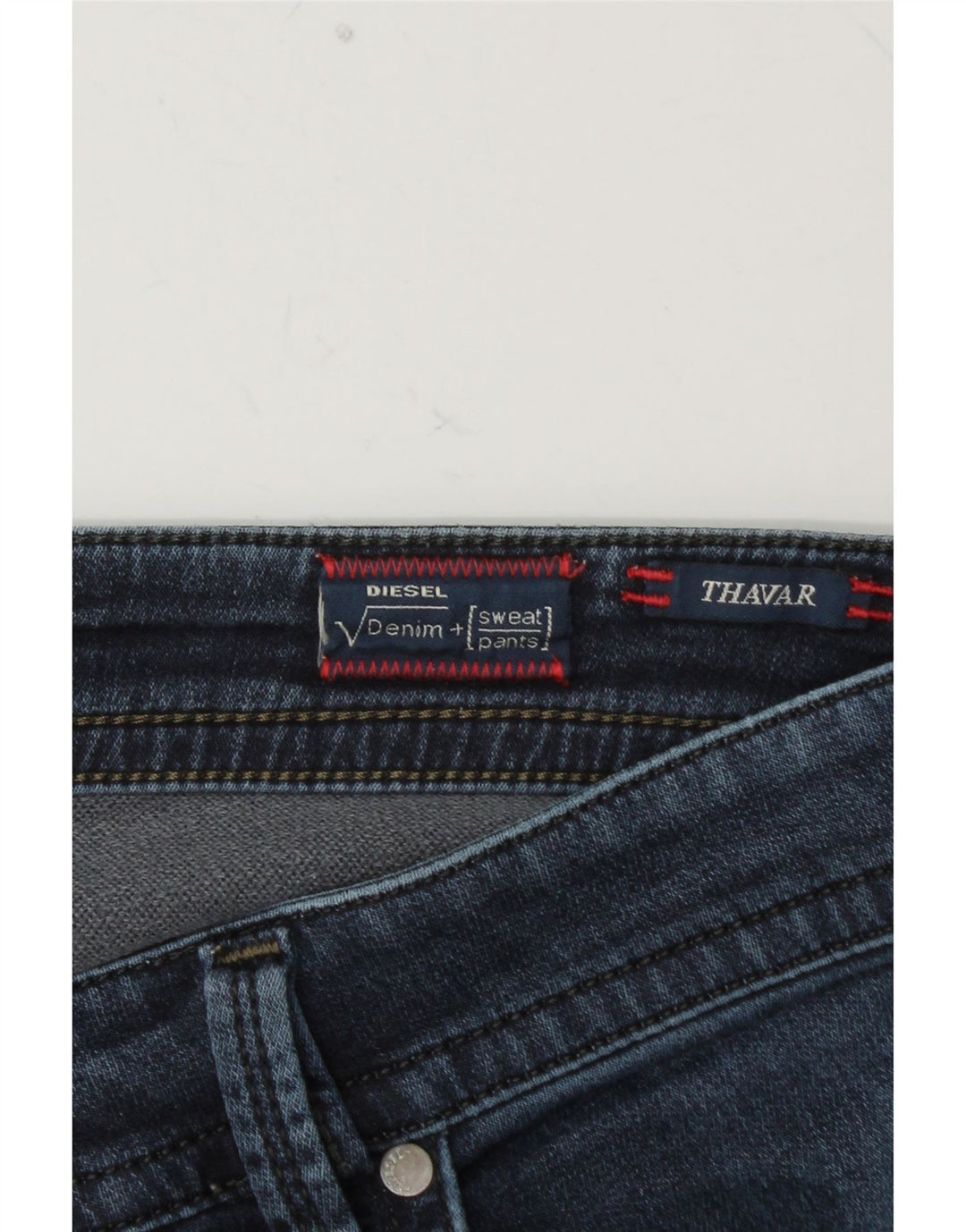 Jeans skinny pentru bărbați DIESEL Thavar W32 L33 Bumbac albastru