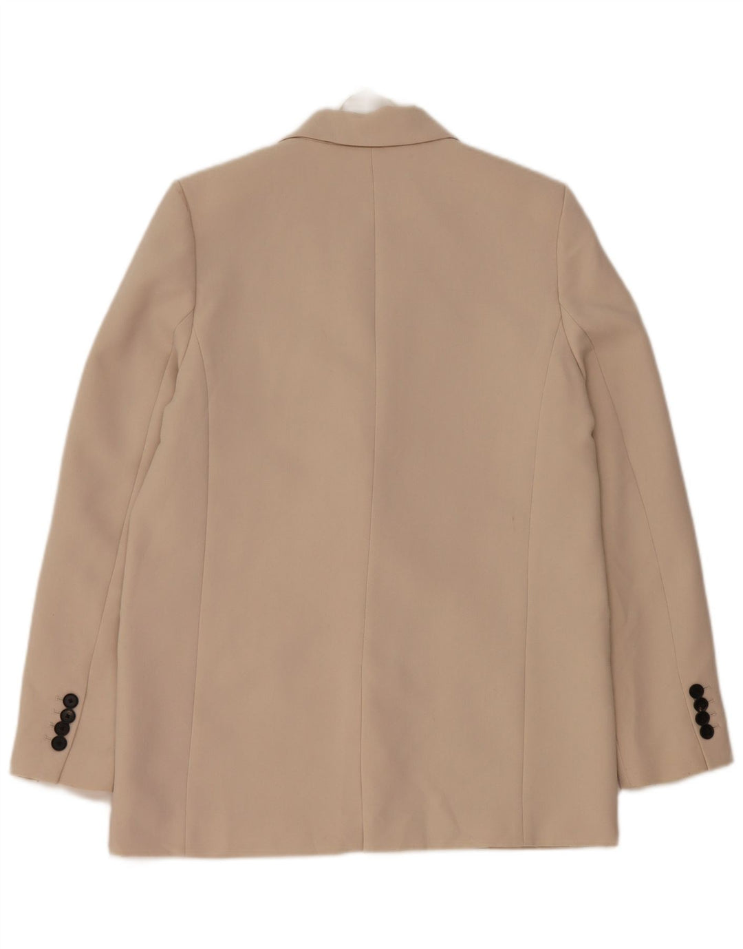 Sacou blazer pentru femei Zara, cu 1 nasture, UK 10 Mic, bej, poliester
