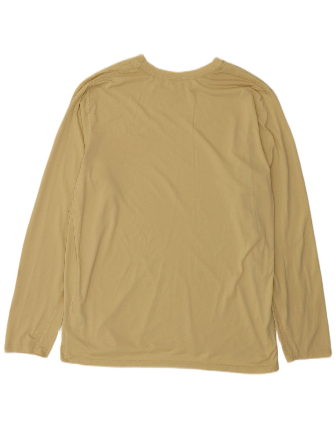 Nike pentru bărbați Dri Fit Top cu mânecă lungă XL Galben Poliester