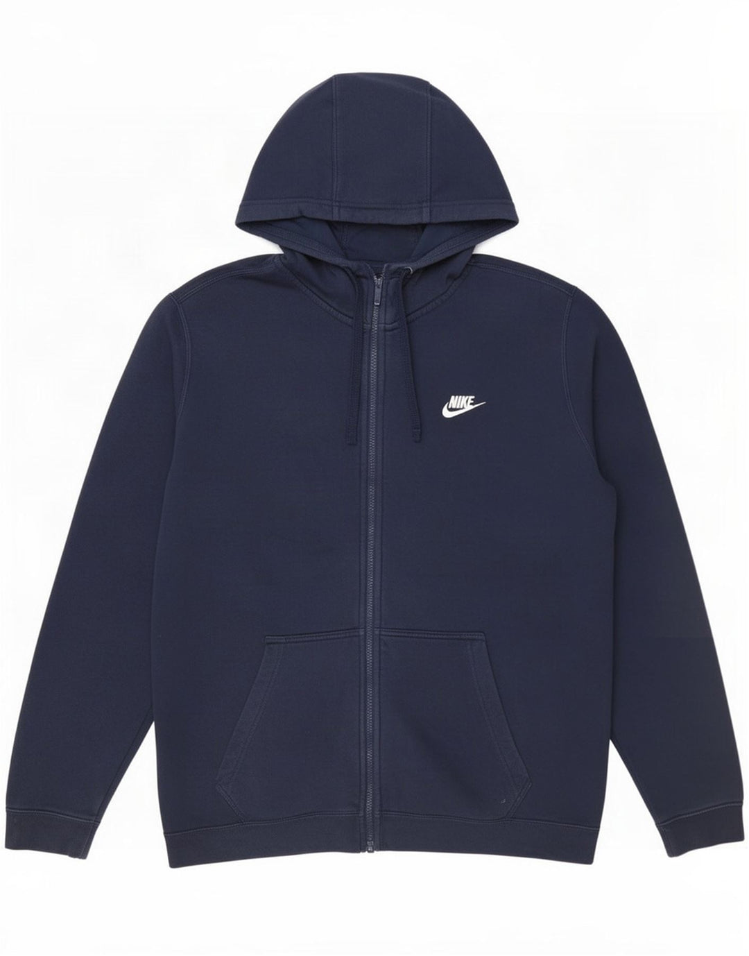 Pulover Nike pentru bărbați, cu fermoar, mare, bleumarin