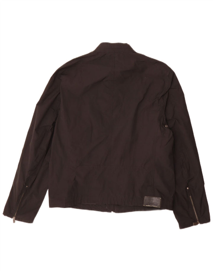 Jachetă pentru motociclist Trussardi pentru bărbați UK 36 Small Black