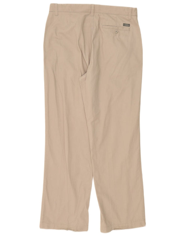 Pantaloni chino drepți pentru bărbați Marks & Spencer L36 L31 poliester gri
