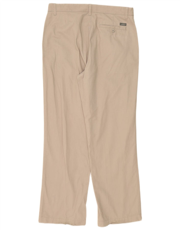 Pantaloni chino drepți pentru bărbați Marks & Spencer L36 L31 poliester gri