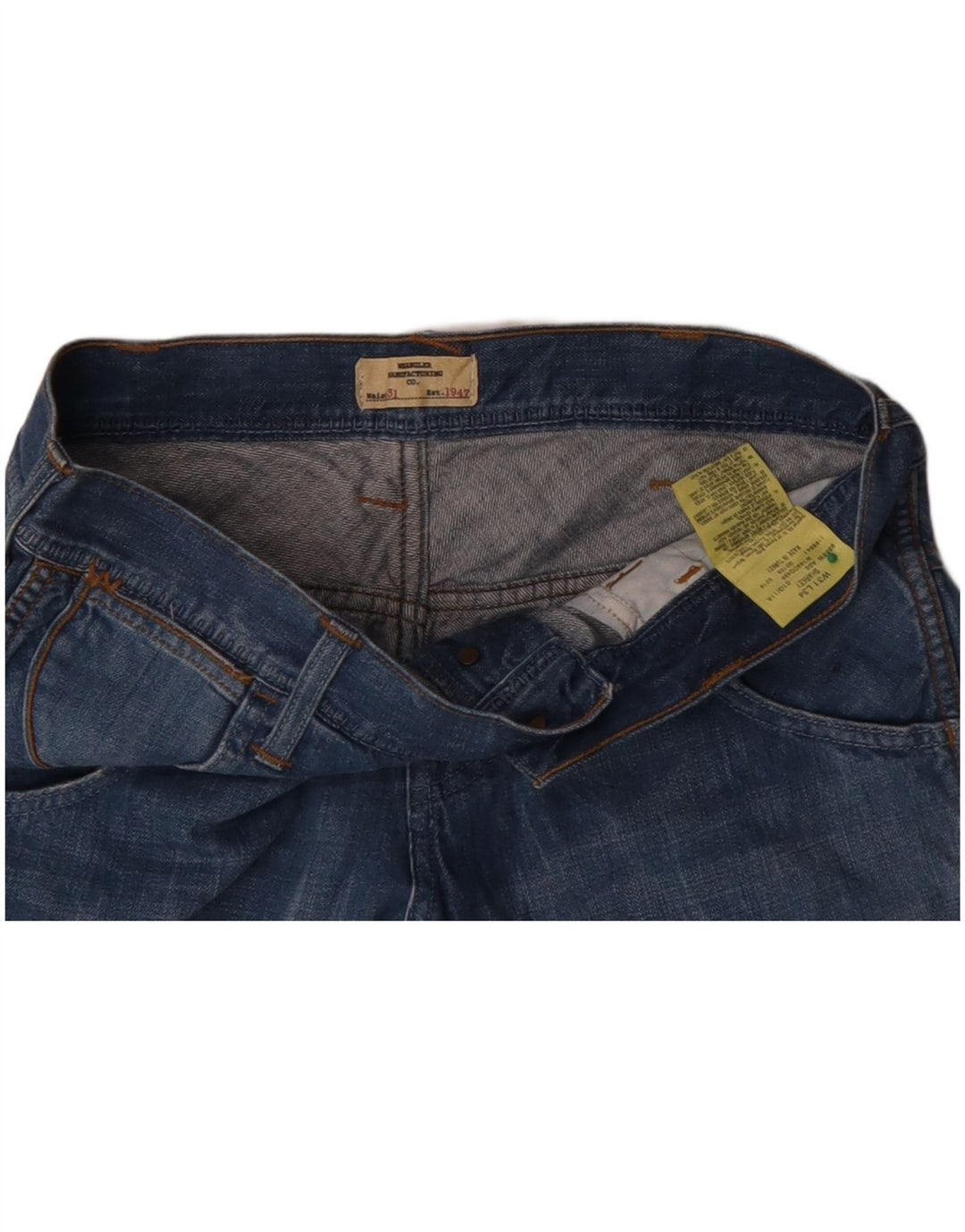 Blugi WRANGLER pentru bărbați Sharkey Bootcut W31 L34, bumbac albastru