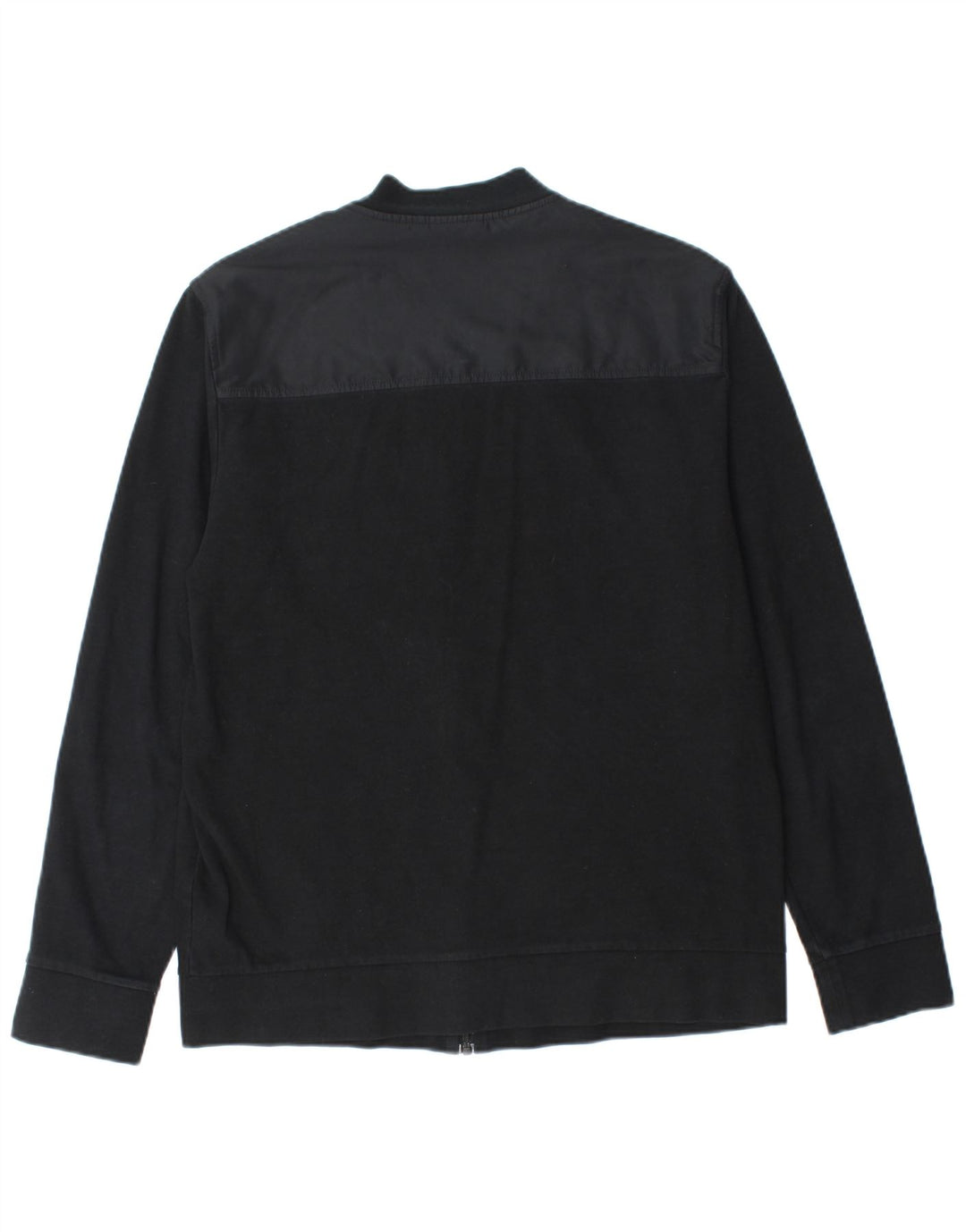 Jachetă de trening pentru bărbați Dkny, bumbac color bloc negru mediu