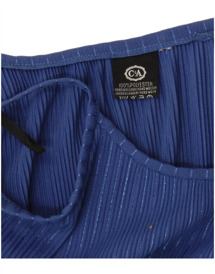 Rochie de soare pentru femei C&A UK 10 Poliester cu dungi albastre mici