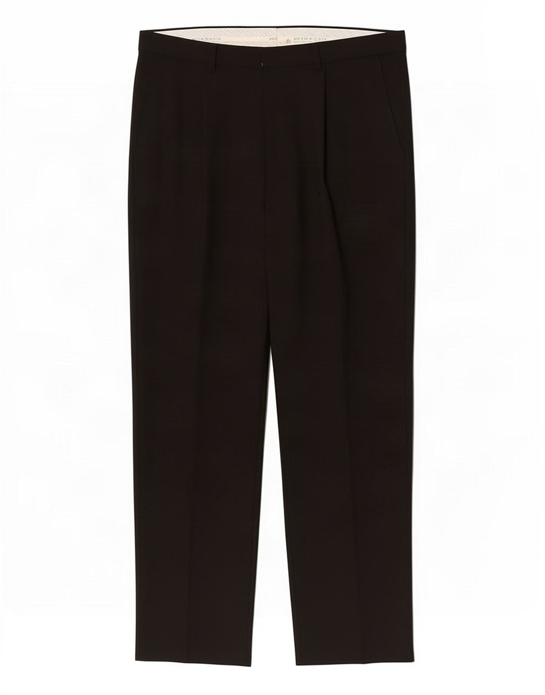 Pantaloni chino drepți pentru bărbați Marks & Spencer L34 L29 Poliester negru