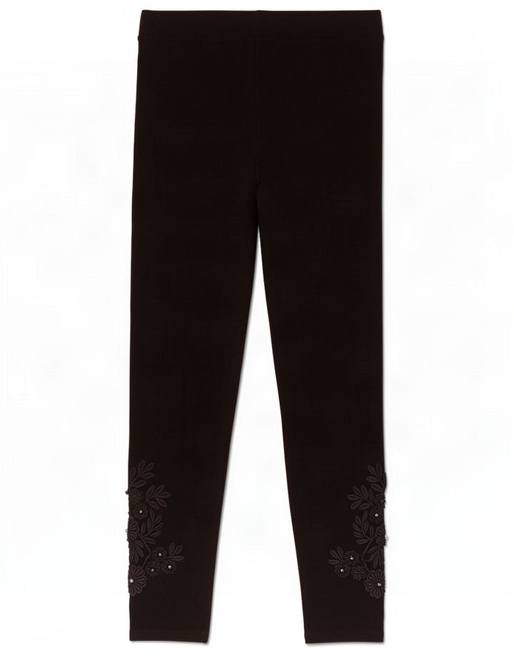 Leggings pentru femei Marks & Spencer UK 10 Small Black Viscose