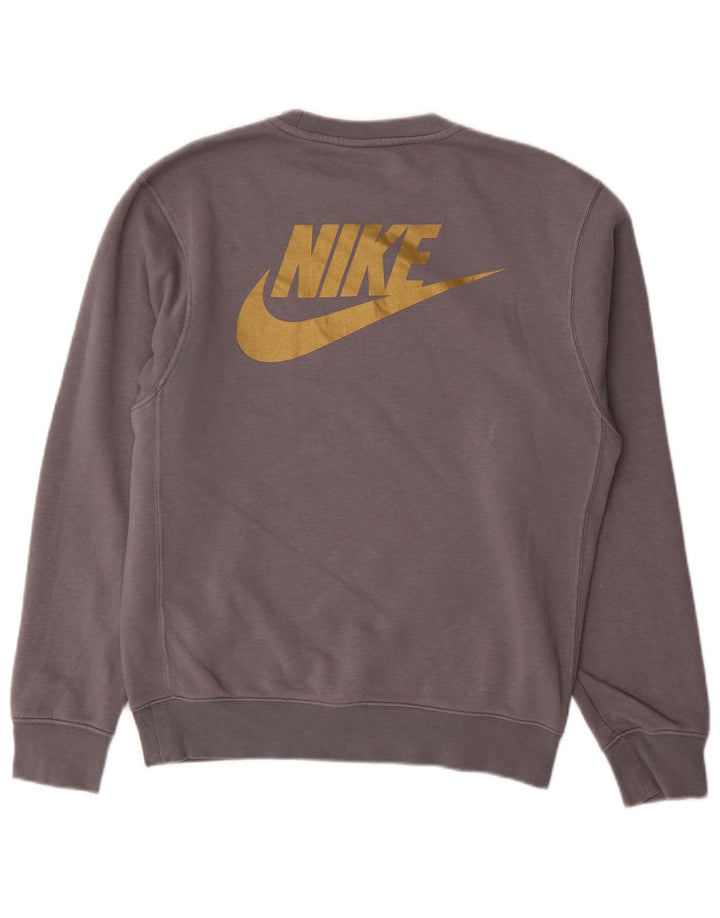 Pulover NIKE Swoosh Graphic pentru bărbați XS bumbac gri