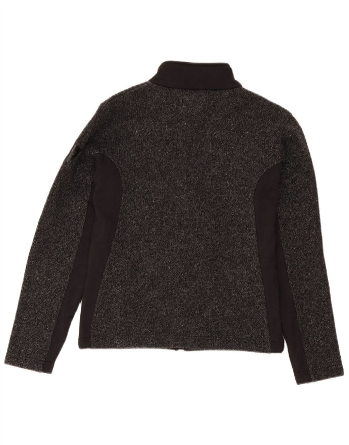 Pulover cardigan pentru femei Dainese UK 10, gri mic, acrilic color bloc