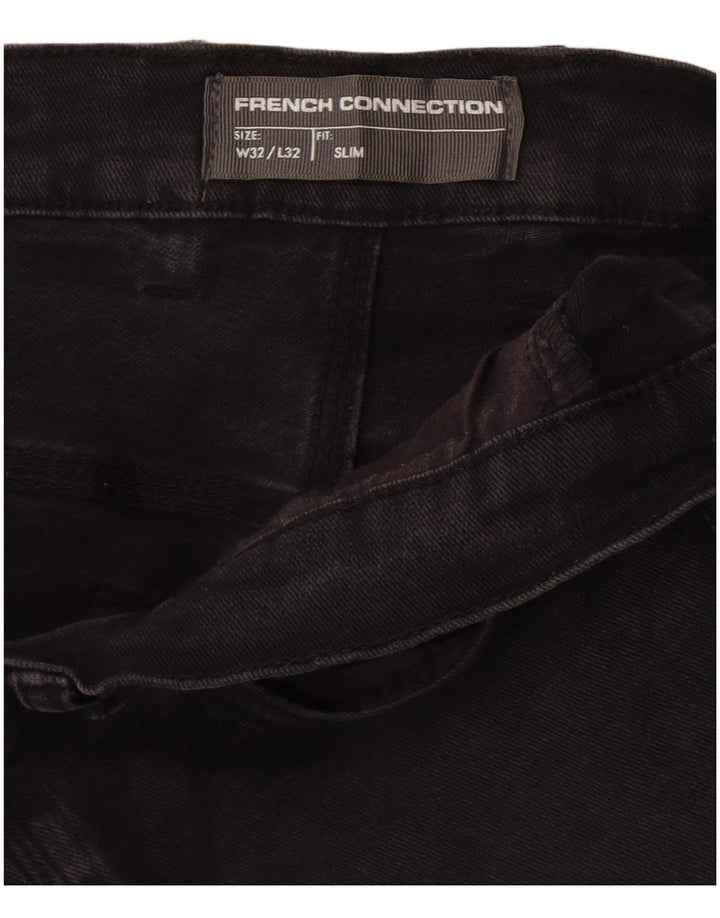 Blugi slim pentru bărbați French Connection W32 L32 gri