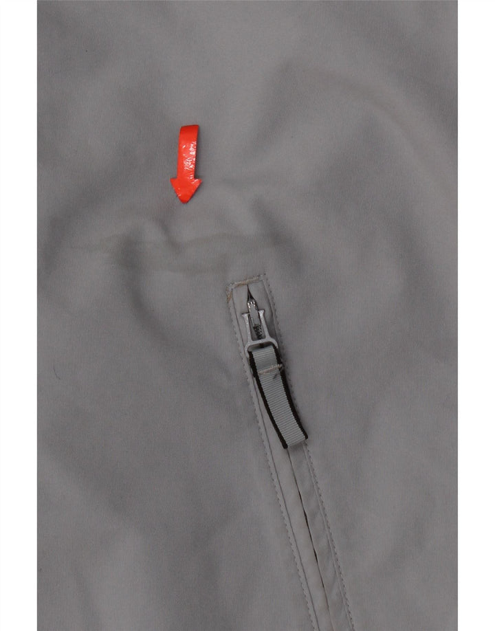 Jachetă de trening pentru bărbați Adidas, gri mediu, color block