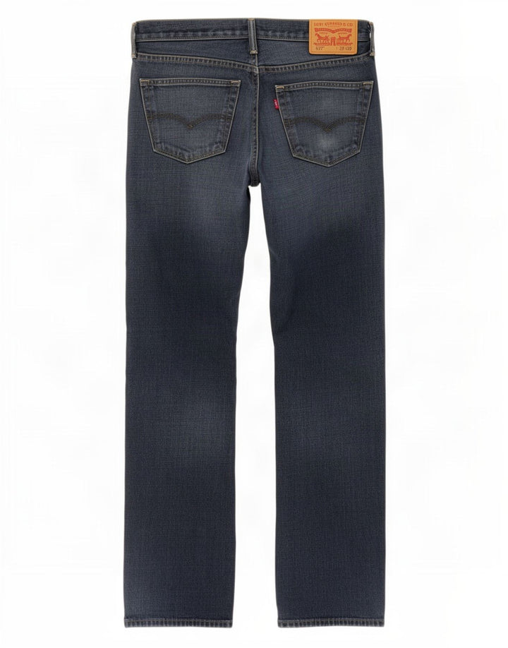 Blugi pentru bărbați Levi's 527 Bootcut W33 L32 Bumbac albastru
